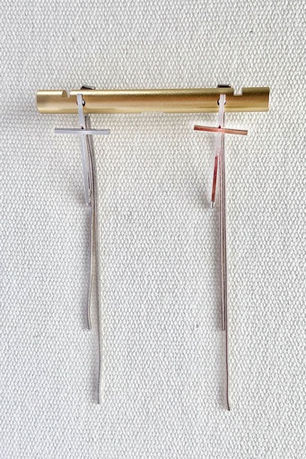 Cross Dangling Earrings